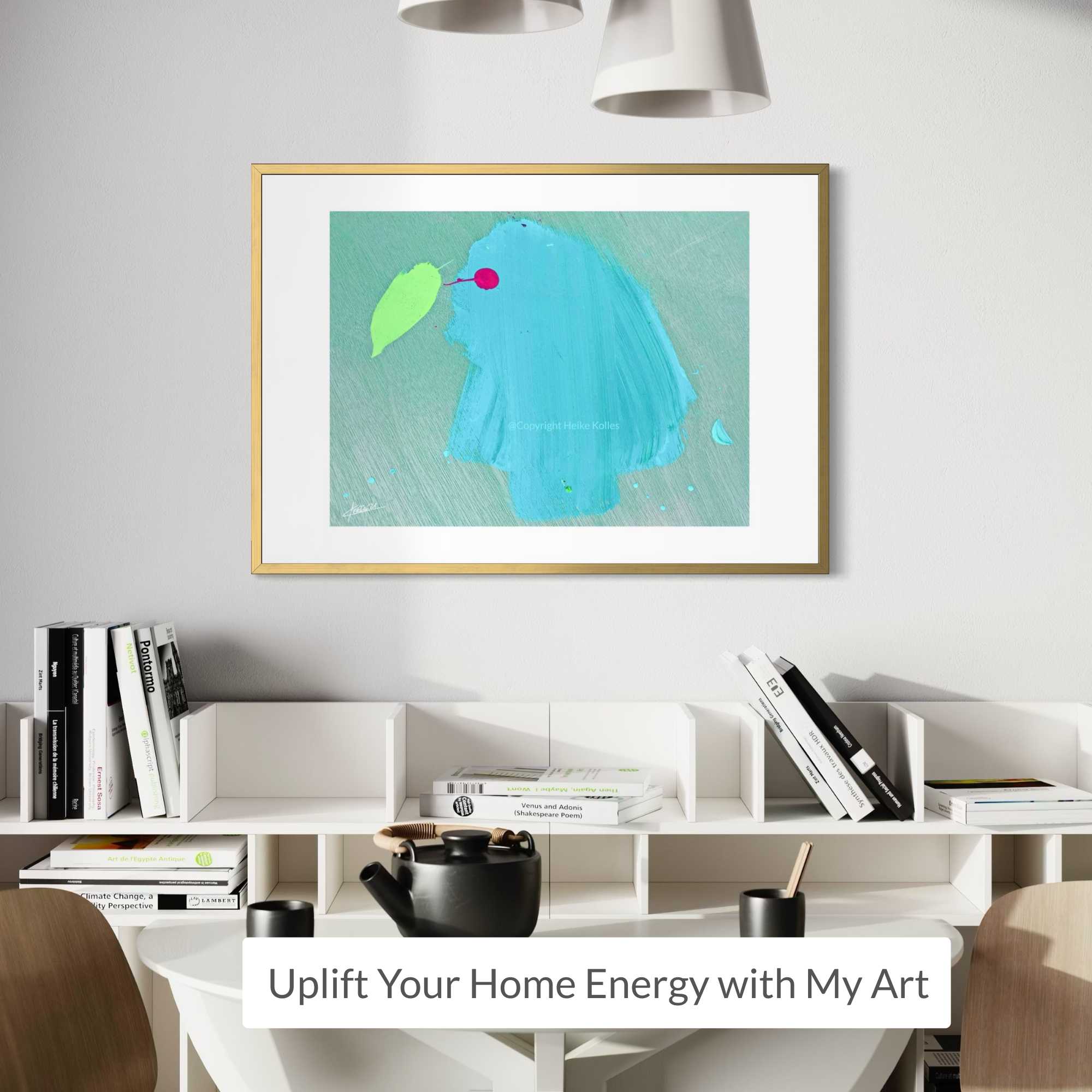 ART PRINT | TURQUOISE BIRD