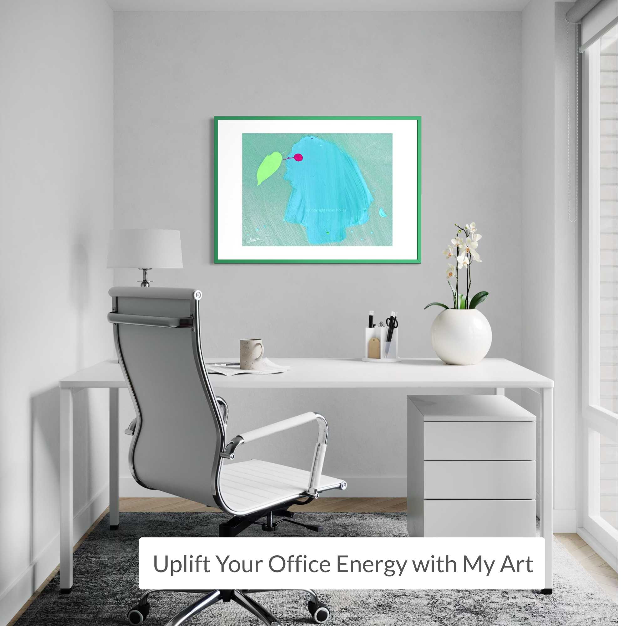 ART PRINT | TURQUOISE BIRD