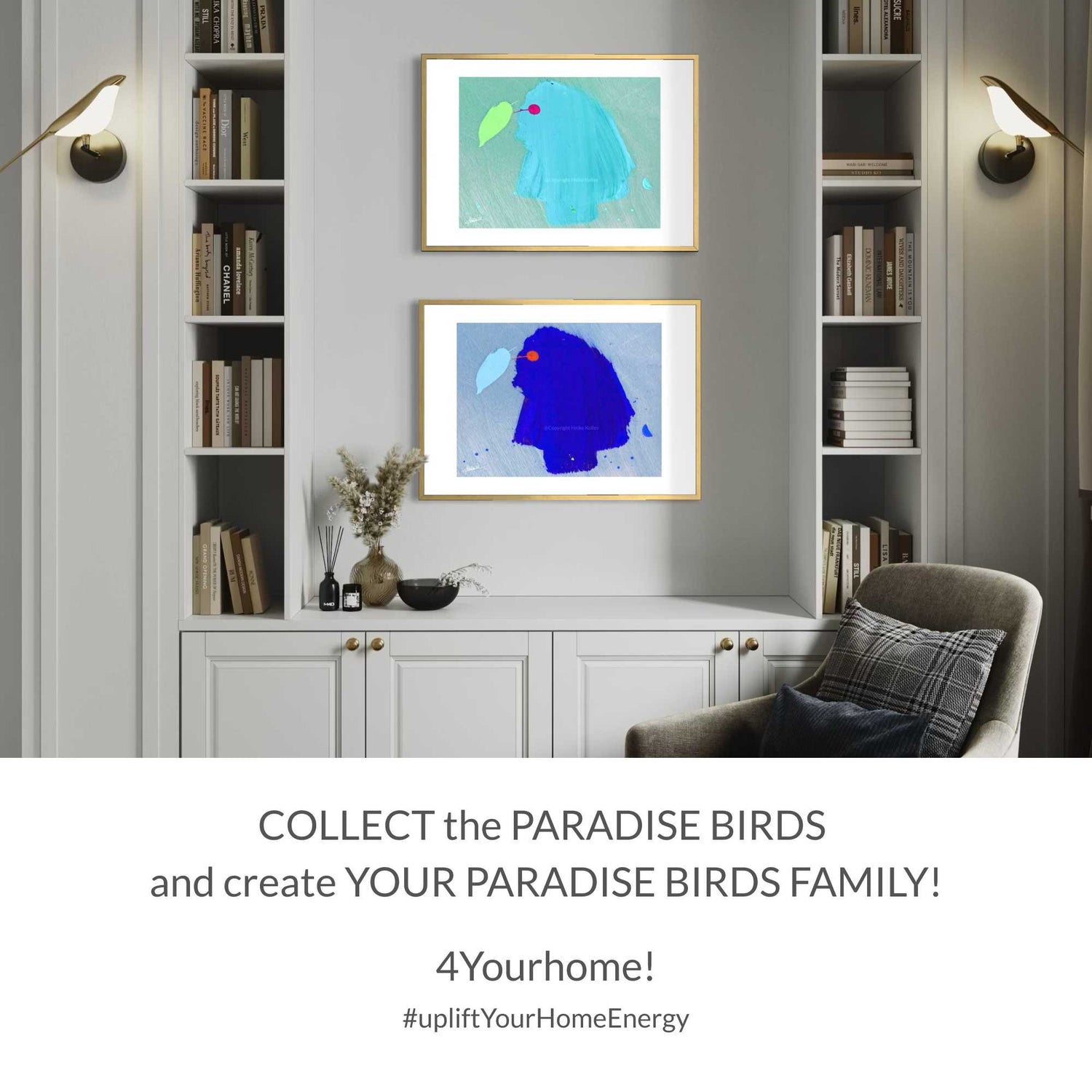 ART PRINT | TURQUOISE BIRD